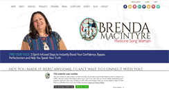 Desktop Screenshot of medicinesongwoman.com